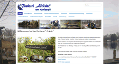 Desktop Screenshot of fischerei-loecknitz.de